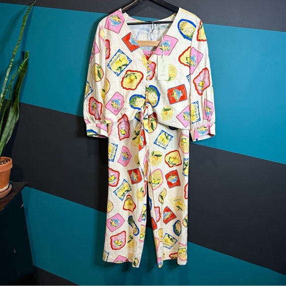 Joie Matching Set Top Medium and Pants Small - Picture 1 of 15